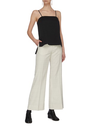 模特儿示范图 - 点击放大 - MAISON MARGIELA - 品牌名称羊毛长裤