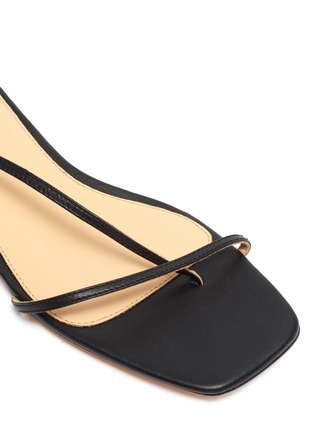 细节 - 点击放大 - STUDIO AMELIA - '1.2' strappy slingback leather sandals
