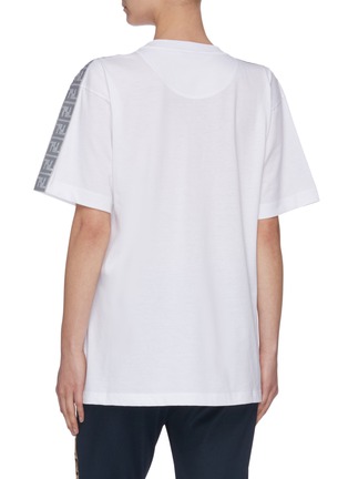 背面 - 点击放大 - FENDI SPORT - FENDIRAMA FF LOGO品牌标志纯棉T恤