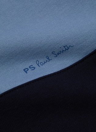  - PS PAUL SMITH - 品牌名称拼色有机棉卫衣