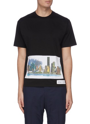 首图 - 点击放大 - CABAN - 纽约图案纯棉T恤