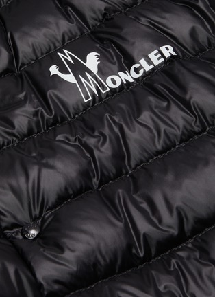  - MONCLER - logo绗缝夹棉按扣夹克