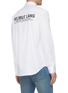 背面 - 点击放大 - HELMUT LANG - ITA品牌名称拼色斜条纹纯棉衬衫