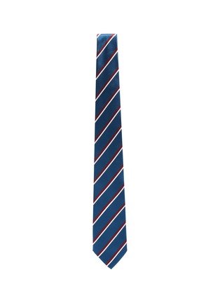 模特儿示范图 - 点击放大 - STEFANOBIGI MILANO - Rio拼色条纹领带