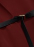 细节 - 点击放大 - THE ROW - VANA包裹式腰带真丝连衣裙