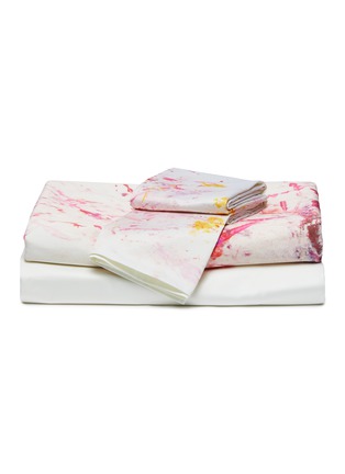首图 –点击放大 - LANE CRAWFORD - SAKURA特大双人床抽象樱花图案纯棉四件套
