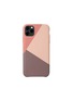 首图 - 点击放大 - NATIVE UNION - CLIC MARQUETRY真皮拼接手机壳(粉紫色)－iPhone 11 Pro Max