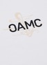  - OAMC - 品牌名称纯棉T恤