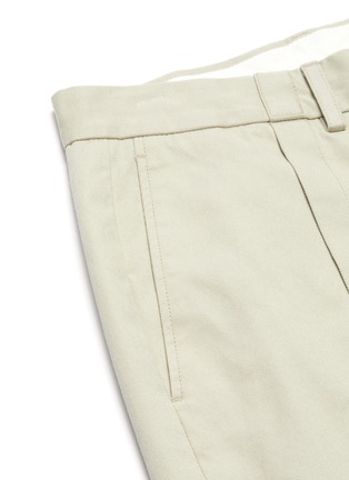 褶裥纯棉长裤展示图