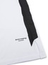 细节 - 点击放大 - ACNE STUDIOS - 倒置Logo不规则拼色条纹纯棉T恤式连衣裙