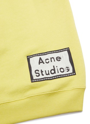  - ACNE STUDIOS - 品牌名称标签oversize混棉卫衣
