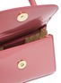 细节 - 点击放大 - BY FAR - Mini patent leather top handle tote