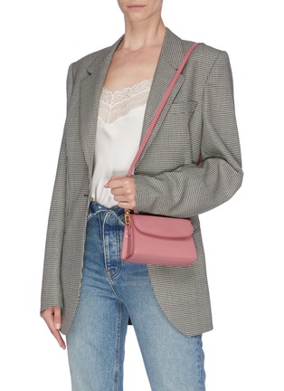 正面 -点击放大 - BY FAR - Mini patent leather top handle tote