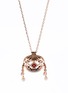 首图 - 点击放大 - GONG SHANG - 钻石红宝石淡水珍珠18ct玫瑰金荷包造型吊坠项链