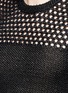细节 - 点击放大 - PROENZA SCHOULER - 长款镂空针织衫
