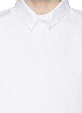 细节 - 点击放大 - 3.1 PHILLIP LIM - 纯棉拼贴衬衫