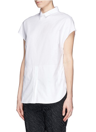 正面 - 点击放大 - 3.1 PHILLIP LIM - 纯棉拼贴衬衫