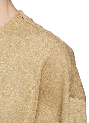 细节 - 点击放大 - 3.1 PHILLIP LIM - 闪亮潜水衣套头上衣