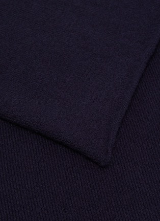 细节 - 点击放大 - EXTREME CASHMERE - 混羊绒针织围巾