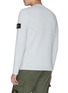 背面 - 点击放大 - STONE ISLAND - 可拆式品牌标志徽章混色混棉针织衫