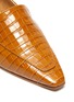 细节 - 点击放大 - AEYDE - AURORA鳄鱼纹真皮乐福鞋