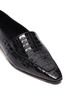 细节 - 点击放大 - AEYDE - AURORA鳄鱼纹真皮乐福鞋