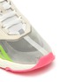 细节 - 点击放大 - ACNE STUDIOS - 拼接设计微透视厚底运动鞋