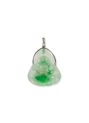 首图 - 点击放大 - SAMUEL KUNG - 'Happy Buddha' jadeite 18k white gold pendant