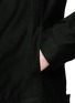 细节 - 点击放大 - RICK OWENS DRKSHDW - 不对称开襟棉质夹克