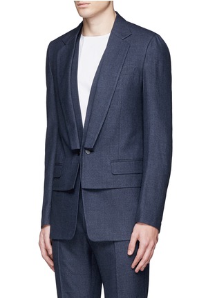 正面 -点击放大 - MAISON MARGIELA - 单色西服外套连马甲