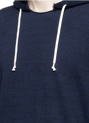 细节 - 点击放大 - MAISON MARGIELA - 纯棉连帽卫衣