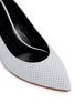 细节 - 点击放大 - FABIO RUSCONI - 金属鞋跟圆孔镂空高跟鞋