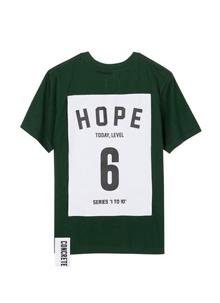 首图 - 点击放大 - STUDIO CONCRETE - 中性款心情数字纯棉T恤