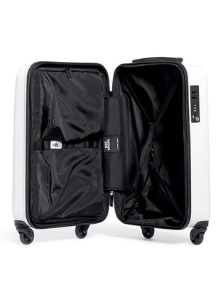 细节 - 点击放大 - DOT-DROPS - X-tra Light 21" carry-on suitcase - White