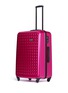  - DOT-DROPS - X-tra Light 29" suitcase - Metallic pink