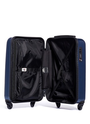 细节 –点击放大 - DOT-DROPS - X-tra Light 21" carry-on suitcase - Metallic blue