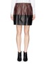 首图 - 点击放大 - VINCE - Colourblock leather skirt