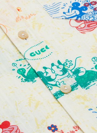  - GUCCI - x Disney米老鼠图案衬衫