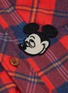  - GUCCI - X Disney拼贴口袋拼色格纹米老鼠图案纯棉衬衫