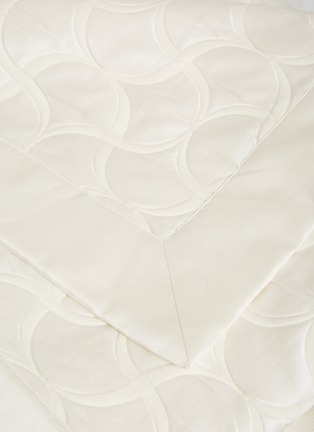 细节 –点击放大 - FRETTE - LUXURY TILE曲线提花混棉床罩－奶白色