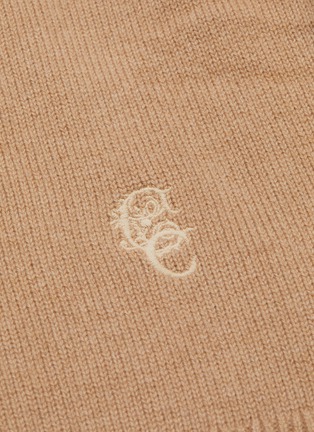  - CHLOÉ - logo羊绒针织衫