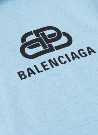  - BALENCIAGA - 链扣BB LOGO纯棉连帽卫衣