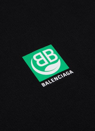  - BALENCIAGA - BB logo纯棉连帽卫衣