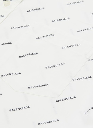  - BALENCIAGA - 品牌名称纯棉衬衫