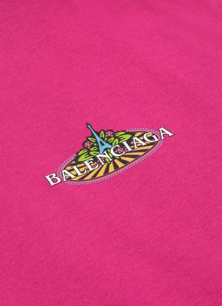  - BALENCIAGA - BONJOUR英文字品牌名称纯棉T恤