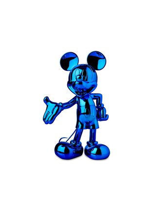 首图 –点击放大 - LEBLON-DELIENNE - MICKEY WELCOME米老鼠造型镀铬雕塑 － 蓝色