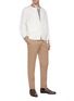 模特儿示范图 - 点击放大 - BRUNELLO CUCINELLI - 纯棉衬衫