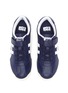 模特儿示范图 - 点击放大 - ONITSUKA TIGER - CORSAIR儿童款拼色标志真皮运动鞋