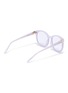 模特儿示范图 - 点击放大 - FOR ART'S SAKE - SCARLETT人造珍珠板材圆框太阳眼镜