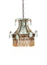 首图 –点击放大 - ASTIER DE VILLATTE - TURQUOISE AND BROWN PAVILLION CHANDELIER